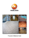 NewLook concrete stain catalog