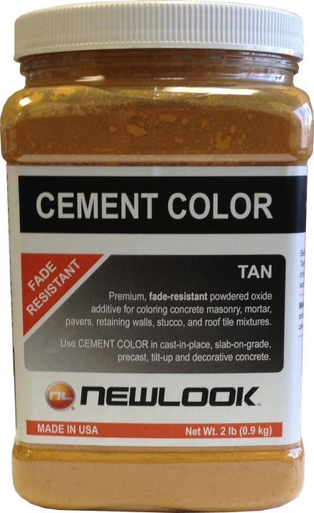 2 lb. Tan CEMENT COLOR product image 